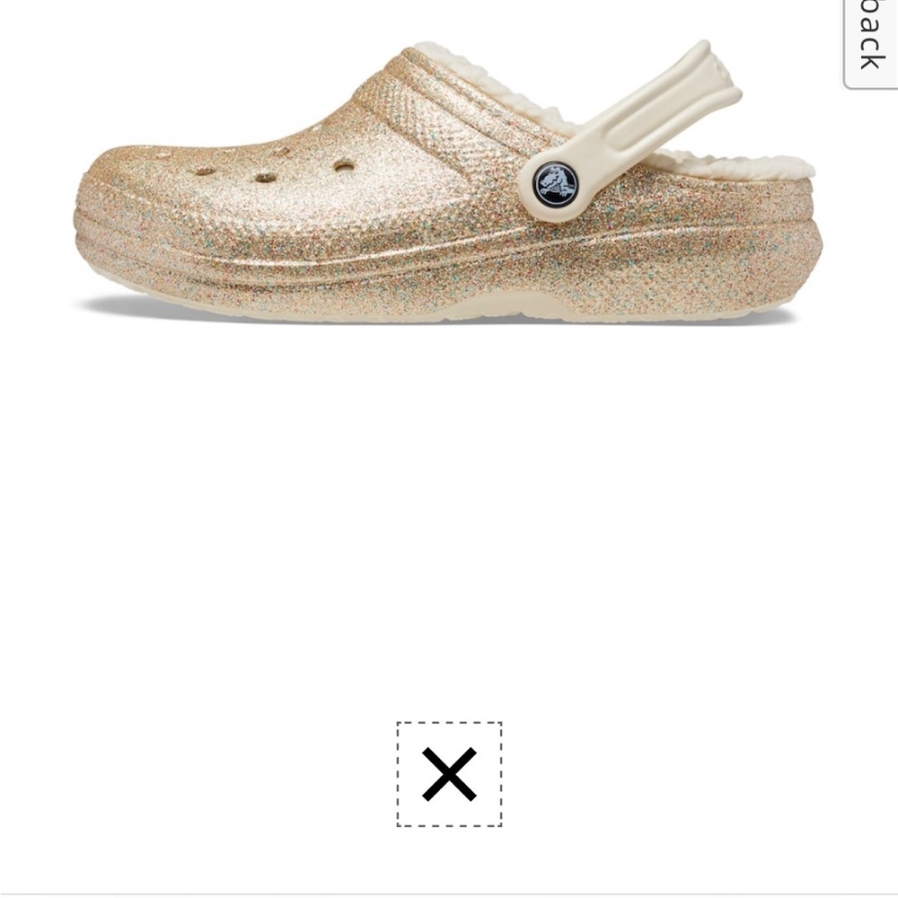 Gold Crocs